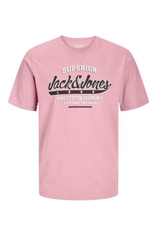 4 T-shirts en coton biologique - Noir et rose