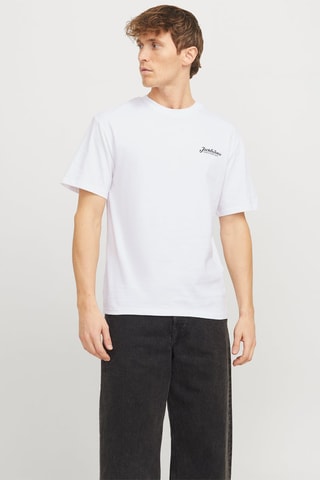 T-shirt relaxed - Blanc