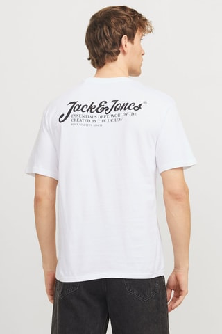 T-shirt relaxed - Blanc