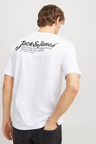 T-shirt relaxed - Blanc