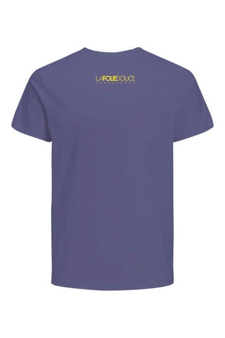 T-shirt en coton biologique La Folie Douce - Violet