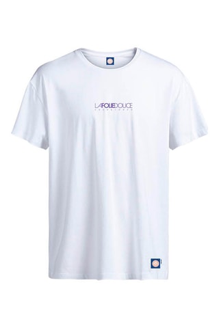 T-shirt en coton biologique La Folie Douce - Blanc