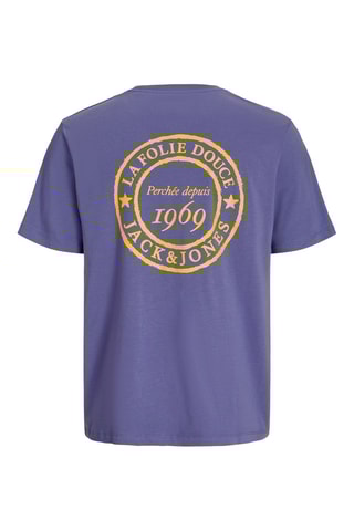T-shirt en coton biologique La Folie Douce - Violet
