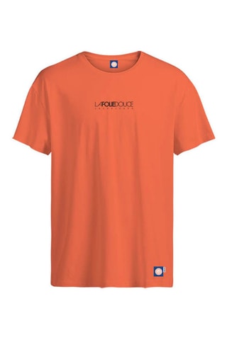 T-shirt en coton biologique La Folie Douce - Orange