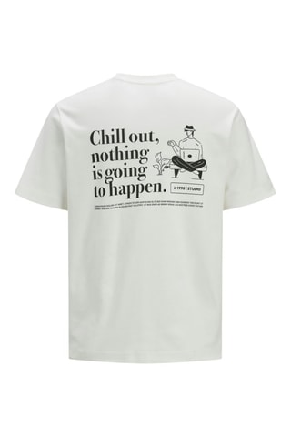 T-shirt relaxed - Blanc