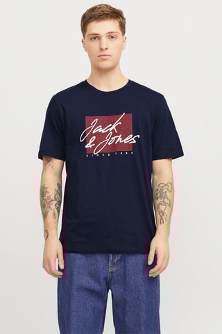 T-shirt regular - Bleu marine