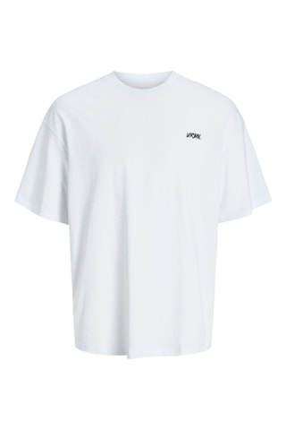 T-shirt oversize - Blanc