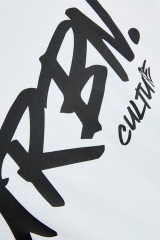 T-shirt oversize - Blanc