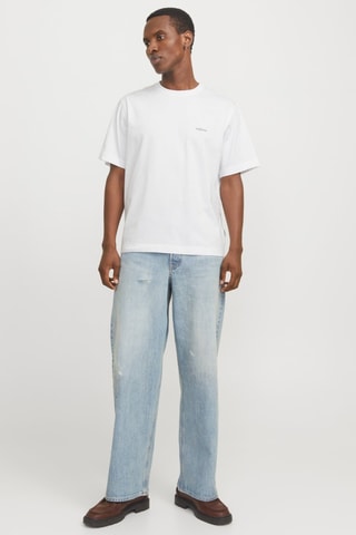 T-shirt loose - Blanc