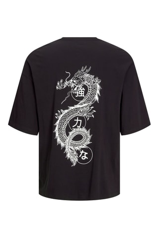 T-shirt relaxed - Noir