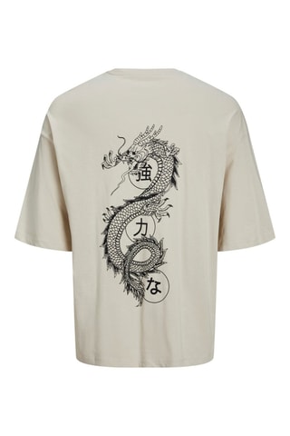 T-shirt relaxed - Ecru
