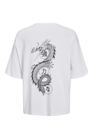 T-shirt relaxed - Blanc