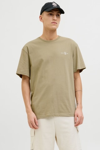 T-shirt relaxed - Taupe