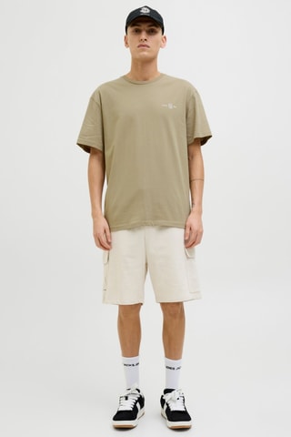 T-shirt relaxed - Taupe