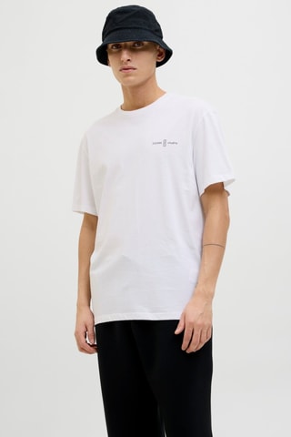 T-shirt relaxed - Blanc