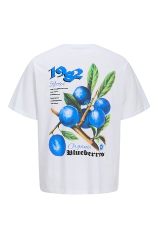 T-shirt loose - Blanc