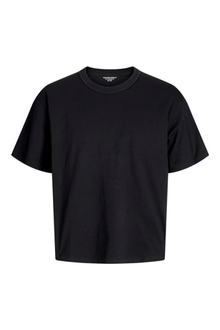 T-shirt cropped oversize - Noir
