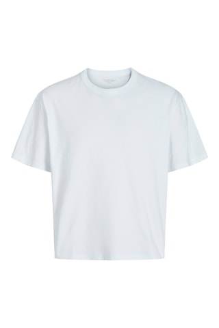 T-shirt cropped oversize - Blanc
