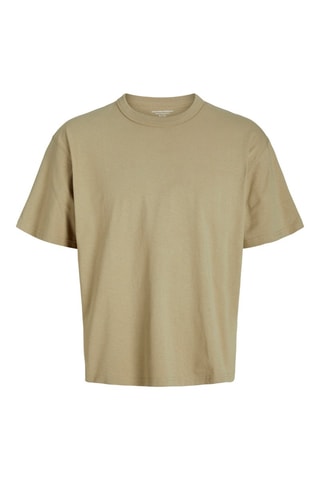 T-shirt cropped oversize - Gris
