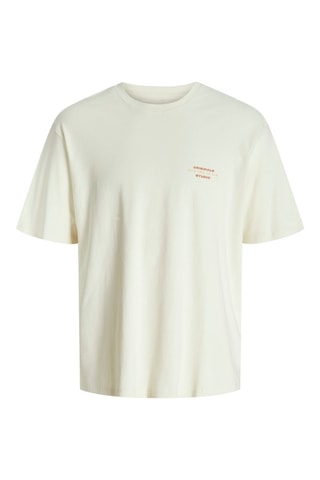 T-shirt loose en coton biologique - Blanc