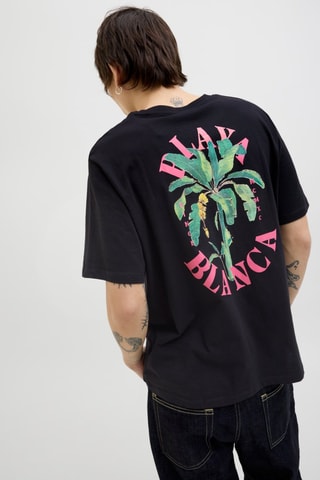 T-shirt relaxed - Noir