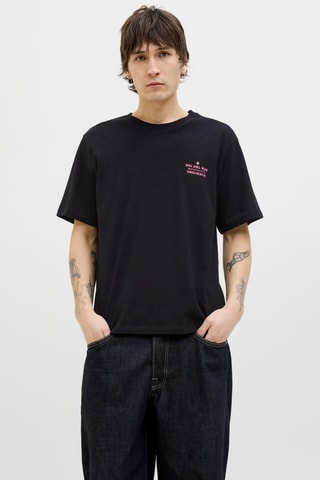 T-shirt relaxed - Noir