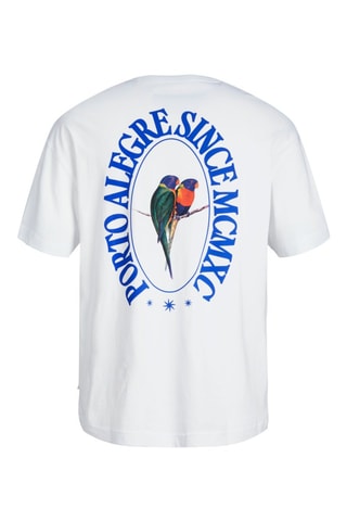 T-shirt relaxed - Blanc