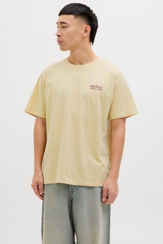 T-shirt relaxed - Jaune