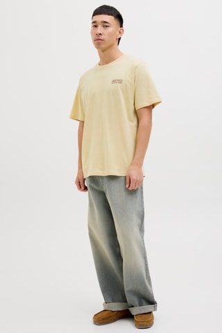 T-shirt relaxed - Jaune