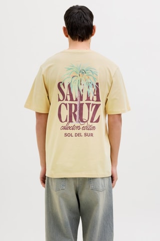 T-shirt relaxed - Jaune