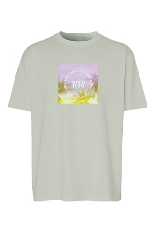 T-shirt regular - Bleu canard