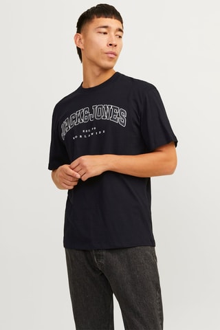 T-shirt relaxed - Noir
