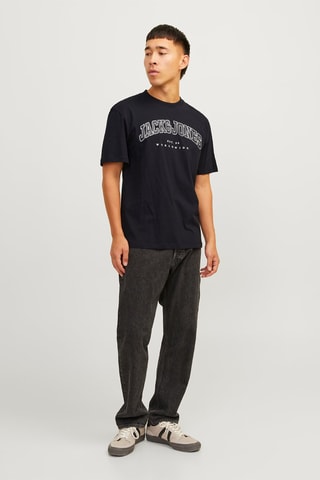T-shirt relaxed - Noir