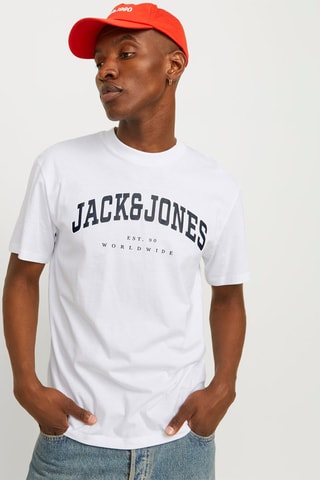 T-shirt relaxed - Blanc