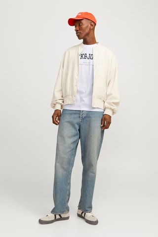 T-shirt relaxed - Blanc