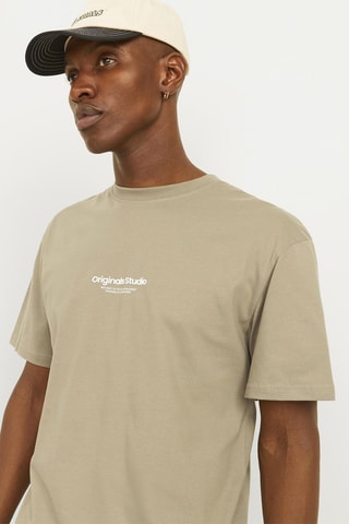T-shirt relaxed - Kaki
