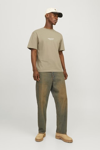 T-shirt relaxed - Kaki