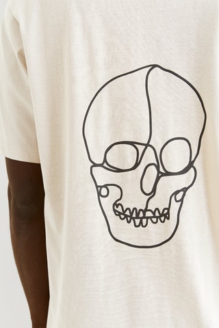 T-shirt relaxed - Ecru