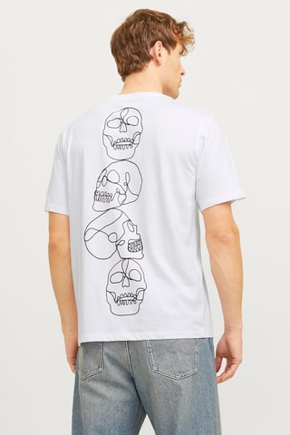T-shirt relaxed - Blanc