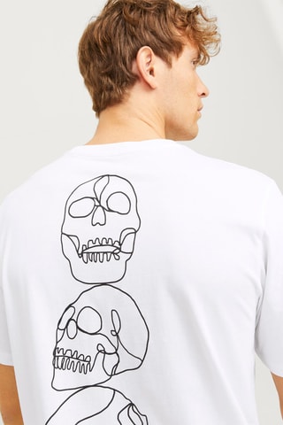 T-shirt relaxed - Blanc