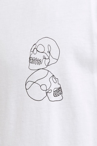 T-shirt relaxed - Blanc