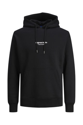 Sweat relaxed à capuche - Noir