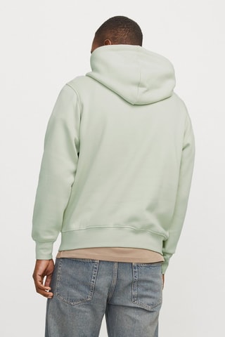 Sweat relaxed à capuche - Vert