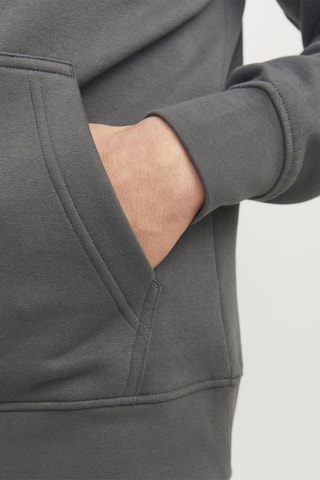 Sweat relaxed à capuche - Gris