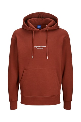 Sweat à capuche - Rouge brique