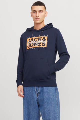 Sweat à capuche - Bleu marine