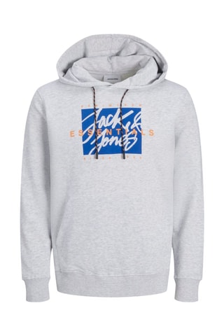 Sweat à capuche - Gris chiné
