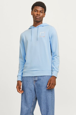 Sweat à capuche - Bleu
