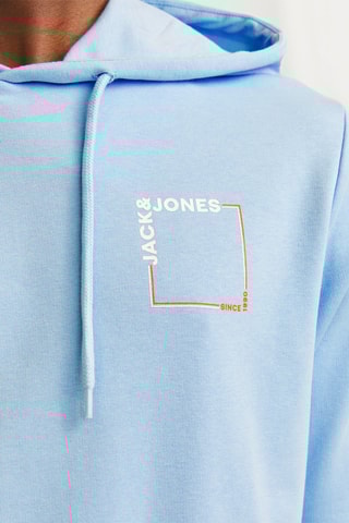 Sweat à capuche - Bleu