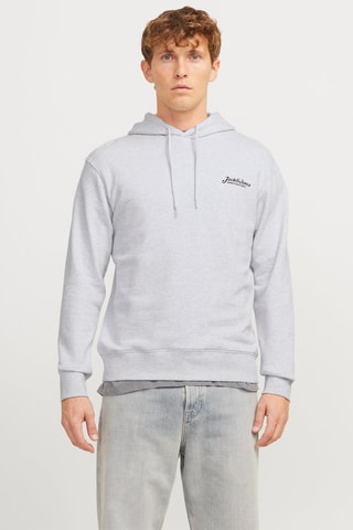 Sweat à capuche - Gris chiné